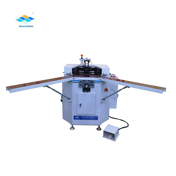 2mm thickness aluminium corner crimping machine for aluminium doors window manufacturing on China WDMA