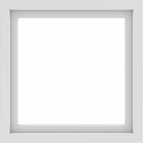 WDMA 30x30 (29.5 x 29.5 inch) Vinyl uPVC White Picture Window without Grids-1