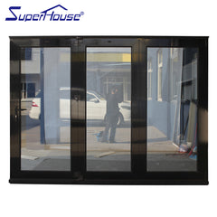 AAMA,Australia standard double glass/triple glass sliding folding patio doors on China WDMA