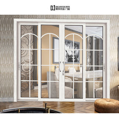 AS2047 Australia Standard D136B white color mount ultimate security metal framed double retractable screen door on China WDMA