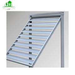 Adjustable Aluminum Top Hung Awing Sliding Louver Window For Modern House on China WDMA