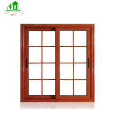 Aluminium Wood Color 3 Panel French Doors Outside on China WDMA