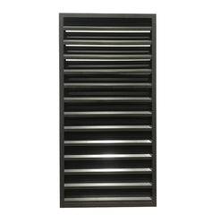 Aluminium fixed louvre windows for ventilation on China WDMA