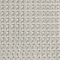 Aluminum Chain Link Curtain usded as doorway fly screen and room divider on China WDMA