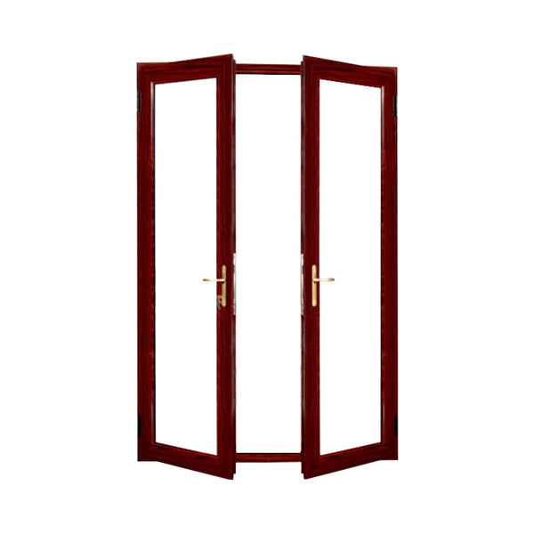 Aluminum soundproof french door casement doors for sale on China WDMA