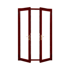 Aluminum soundproof french door casement doors for sale on China WDMA