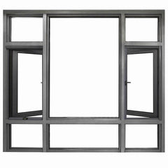 Casement Windows Use For Toilet Windows Decorative Exterior Shutters Industrial Aluminum Profile on China WDMA