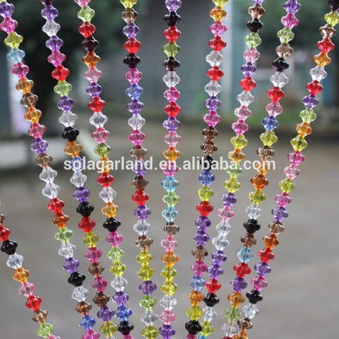 Cheap Price Handmade Colorful Acrylic/Plastic Beaded Curtains for Doorways on China WDMA