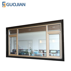China market PVC UPVC Casement window design with USA standard on China WDMA