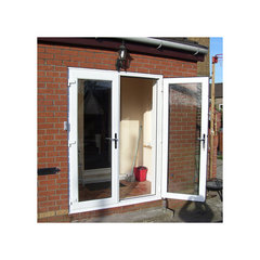 Chinese factory wanjia hot sale bathroom pvc door vinyl screen doors upvc wood color and window with price on China WDMA