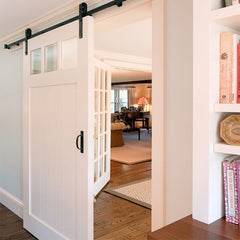 Customization options insulated sliding barn door standard size for barn door with durability MDF on China WDMA