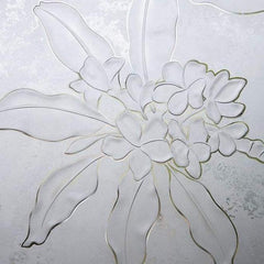 Decoration window privacy pattern glass 4mm 5mm 6mm flor patterned glass