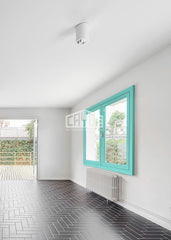 Different Color Options Powder Coated Aluminum Casement Window Price on China WDMA