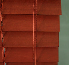 Dongguan factory sale luxury home decorative 50mm Basswood Wooden Venetian Window Blinds on China WDMA