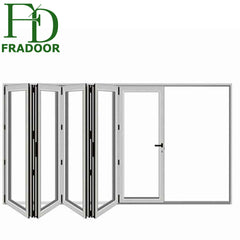 Double Glazing Thermal Break Aluminum Accordion Windows Cost in Guyana on China WDMA