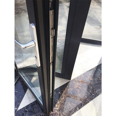 Double glazed accordion sliding folding door patio door design for balcony on China WDMA