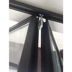 Double glazed accordion sliding folding door patio door design for balcony on China WDMA