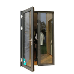 Europe style aluminum exterior french glass door on China WDMA