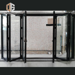 Factory Direct High Quality custom size bi folding doors cost of fitting fold colonial on China WDMA