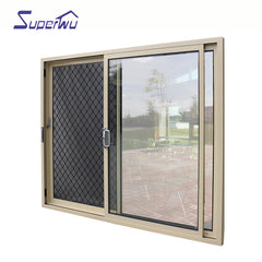 Factory sale shop folding doors shatterproof glass semi-automatic sliding door on China WDMA