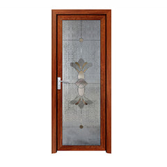 Fluorocarbon alloy aluminum triple glazing glass door used mobile home casement doors for sale on China WDMA