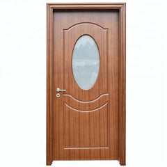 Foshan Good Quality And Fireproof Apartment Interior HDF MDF PVC Glass Window Doors on China WDMA