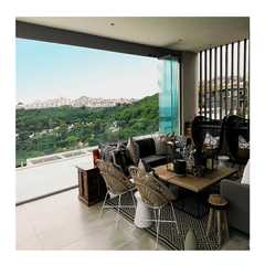 Frameless accordion door on China WDMA