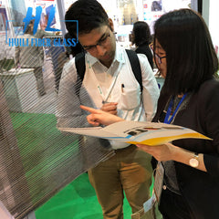 Grey Color Retractable fiberglass fly screen window mosquito screen on China WDMA