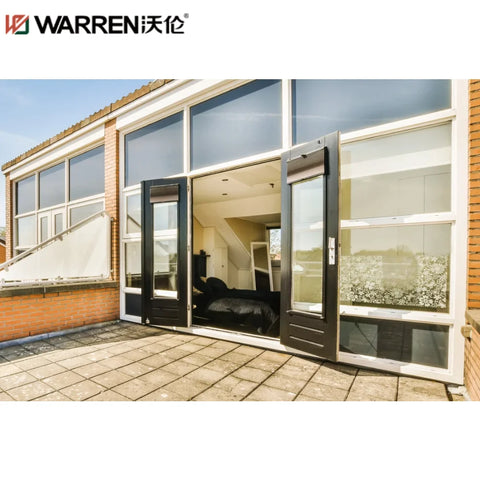 Warren 96 Inch Interior Doors Out Swinging Doors Interior Doors 28x80 French Glass Aluminum Double