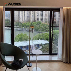 32x48 window China modern narrow frame tilt and turn casement aluminium windows double glazed