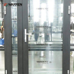 Customization Asymmetric Design Openable Side Lite Price French Door Modern Aluminum Door