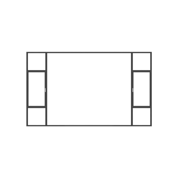 WDMA China customized double glazed powder coating aluminium ultra narrow frame casement house windows