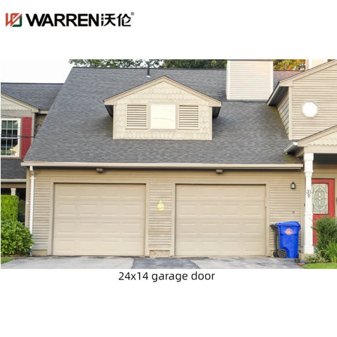WDMA 24x14 Garage Door Insulated Glass Garage Doors Cost Aluminium Double Garage Door Prices