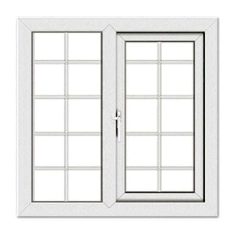 WDMA China Supplier Customized Designs White Vinyl Double Glazed UPVC Sliding Windows