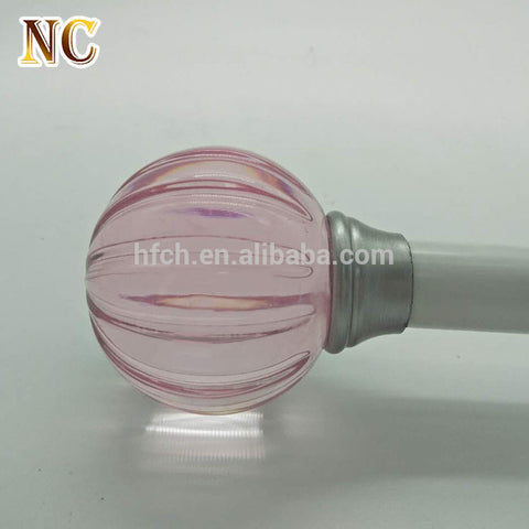 High quality window systems decorative fence poly resin curtain finials on China WDMA