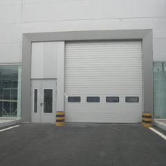 Industrial Automatic Overhead Steel Insulated Vertical Lifting Sliding Roll up Metal Sectional Garage Door for Warehouse on China WDMA on China WDMA