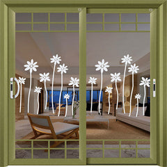 Interior Commercial Waterproof Dark Greys Size Exterior Security Fly Screen Tempered Glass Sliding Door With Trickle Vent on China WDMA