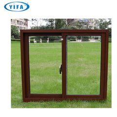 Low Cost Modern Design Aluminum Frame sliding Window on China WDMA