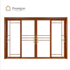 Modern Color 120 Series Heavy Aluminium Frame Glass Sliding Doors on China WDMA