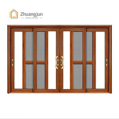 Modern Color 120 Series Heavy Aluminium Frame Glass Sliding Doors on China WDMA