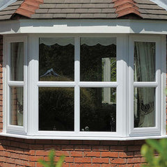 North American market Pvc Casement window design with USA standard on China WDMA