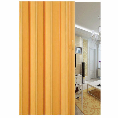 OEM Accordion Folding Doors With Lock Plastic Concertina Folding Doors on China WDMA