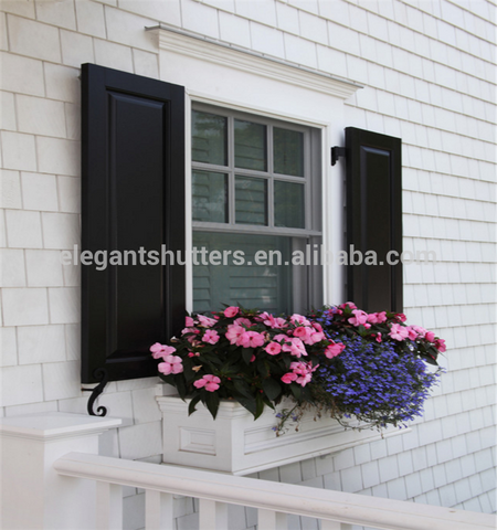Outdoor sunny color aluminum shutter windows and doors on China WDMA