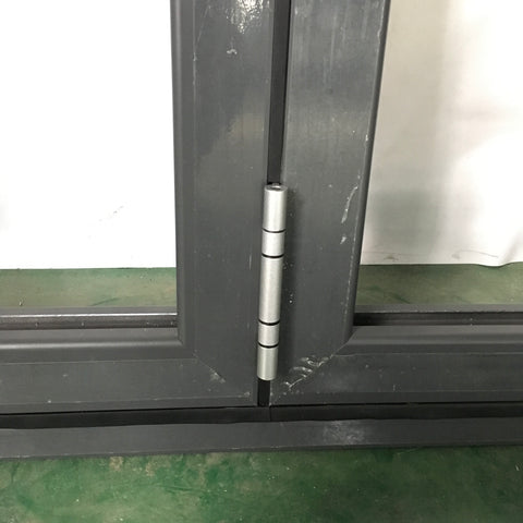 Philippines aluminum window and door Aluminium bifold door with integral blinds on China WDMA