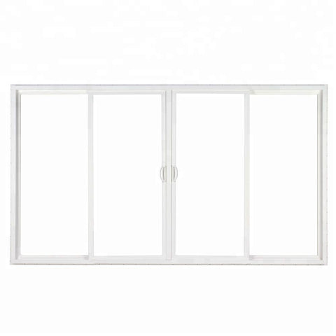 WDMA Vinyl Profile Series 4 panel patio sliding glass replacement door product on China WDMA