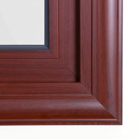 ROGENILAN Double Glazed Philippines Brown Color Aluminium Frame Sliding Window on China WDMA