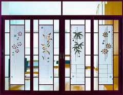 Standard size aluminium exterior stacker sliding door aluminium sliding doors on China WDMA