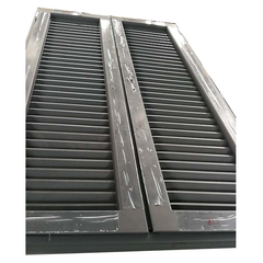 Wooden color size customized aluminium louvre door on China WDMA