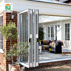 beautiful accordion folding glass windows and doors folding window grill design india bi folding bifold windows price on China WDMA