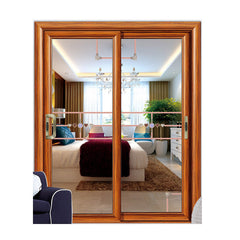 best exterior aluminum door easy installation glass door price on China WDMA